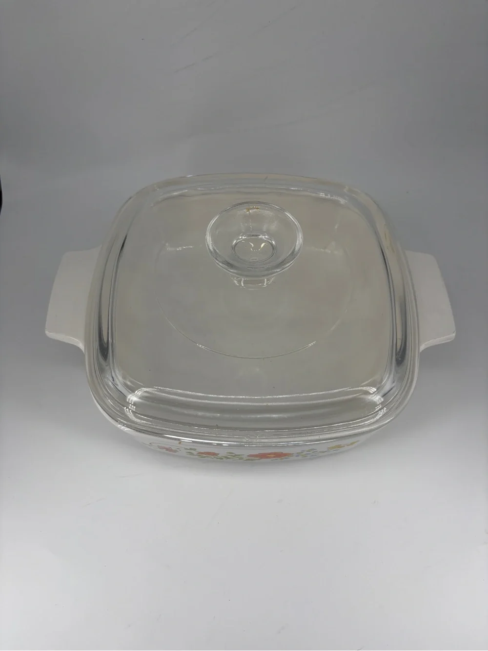 Corning Ware Wildflower 1qt dish with lid